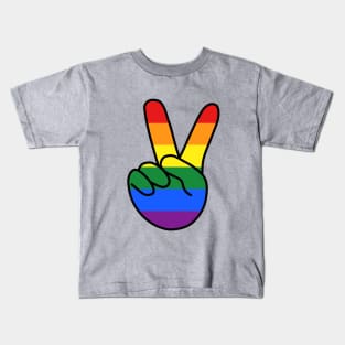 V Sign Kids T-Shirt